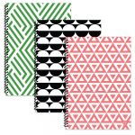 Geo Shape 20x28cm Spiral Notebook