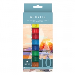 Acrylic Paints 12ml 10pk