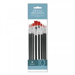 Artist Paint Brush Set 10pk