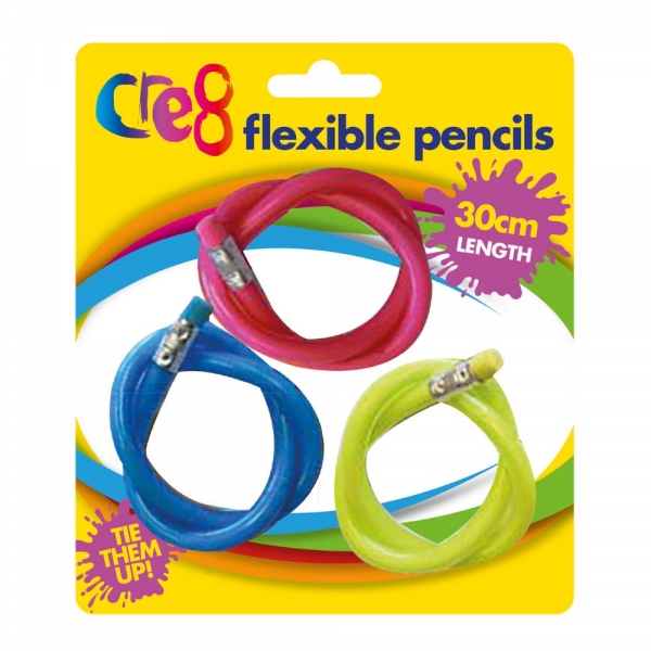 Flexible Pencils, 3pk